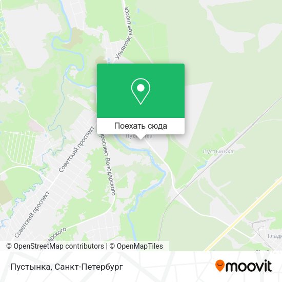 Карта Пустынка