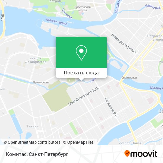 Карта Комитас