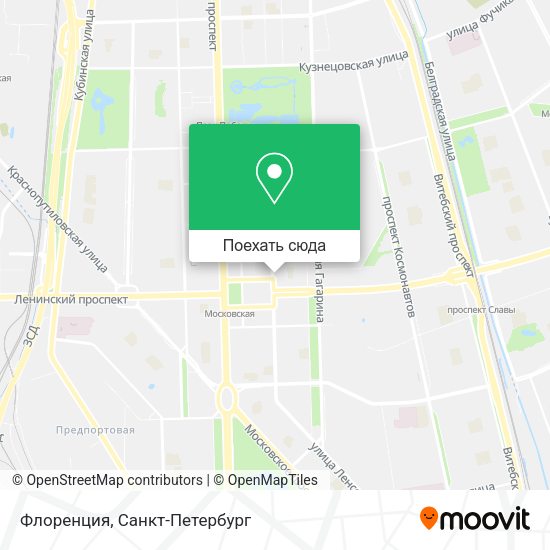 Карта Флоренция