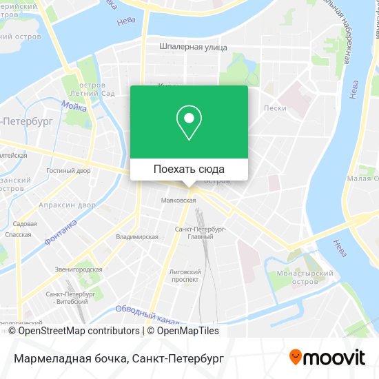 Карта Мармеладная бочка