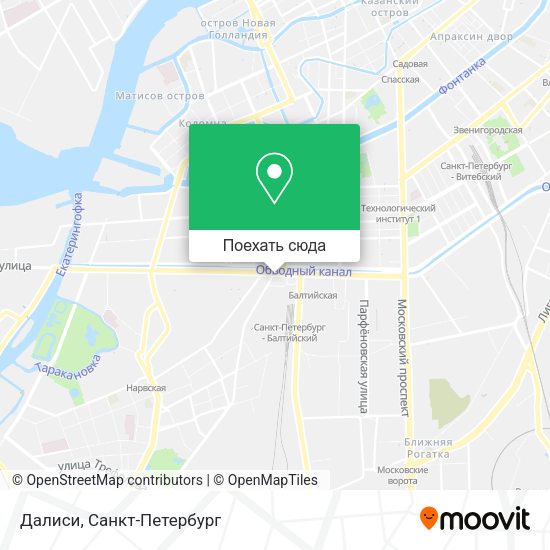 Карта Далиси