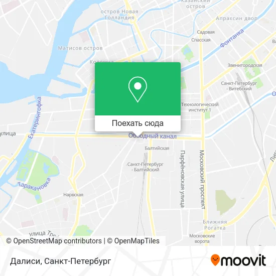 Карта Далиси
