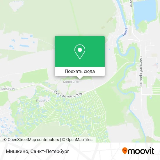 Карта Мишкино