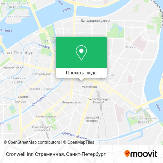 Карта Cronwell Inn Стремянная