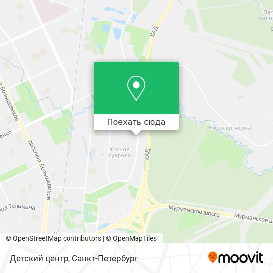 Карта Детский центр