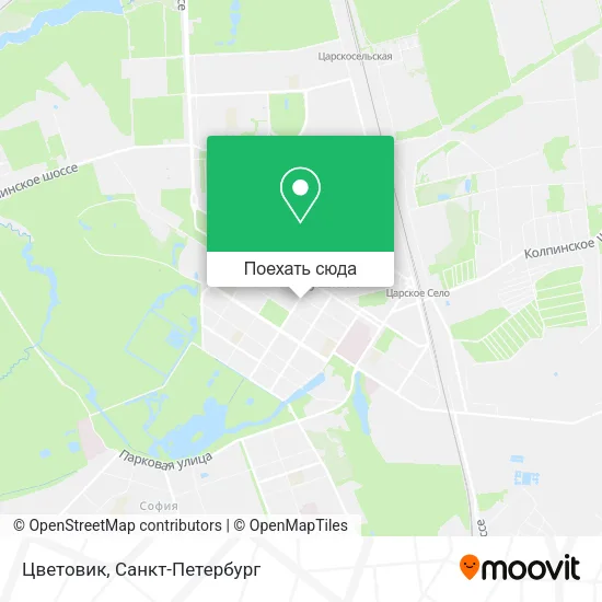 Карта Цветовик