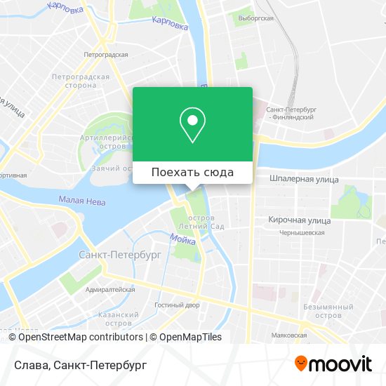 Карта Слава