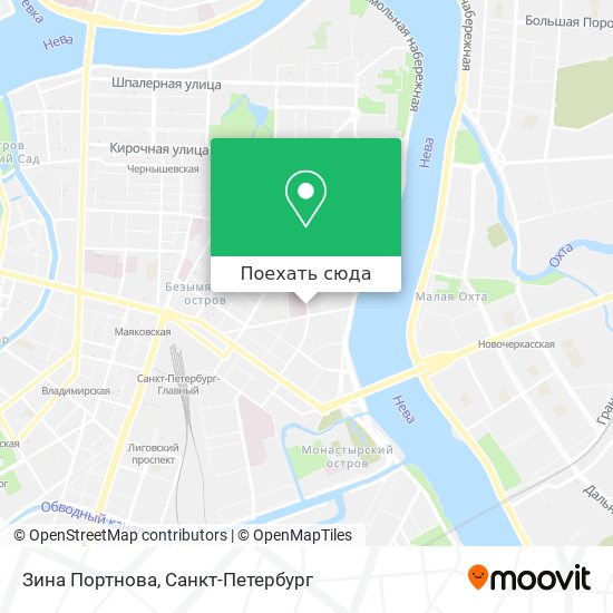 Карта Зина Портнова