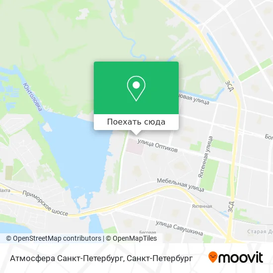 Карта Атмосфера Санкт-Петербург