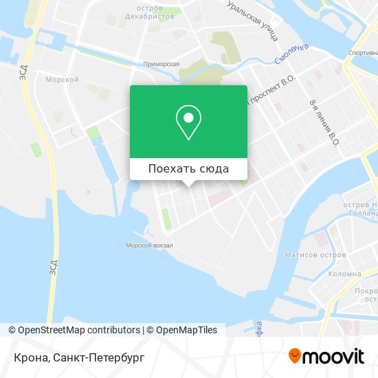 Карта Крона