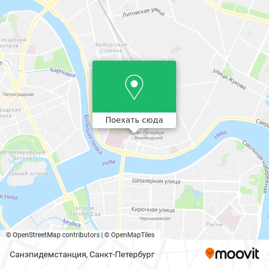 Карта Санэпидемстанция