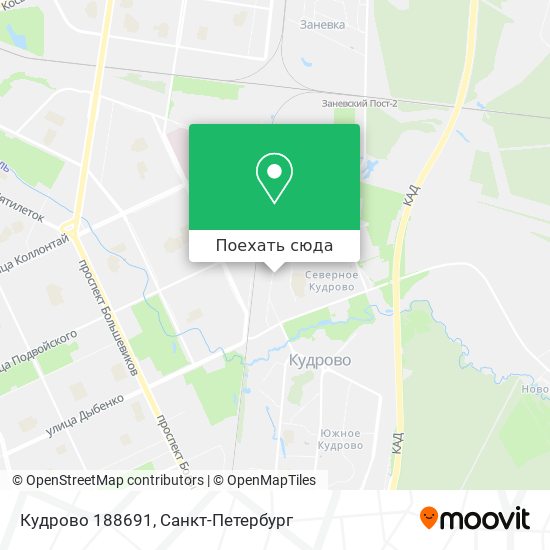 Карта Кудрово 188691