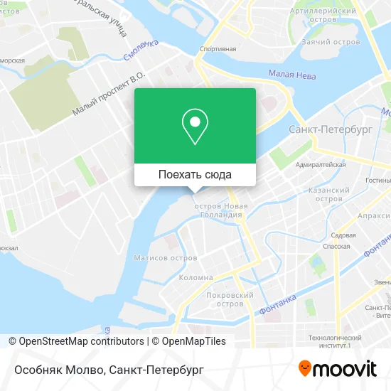 Карта Особняк Молво