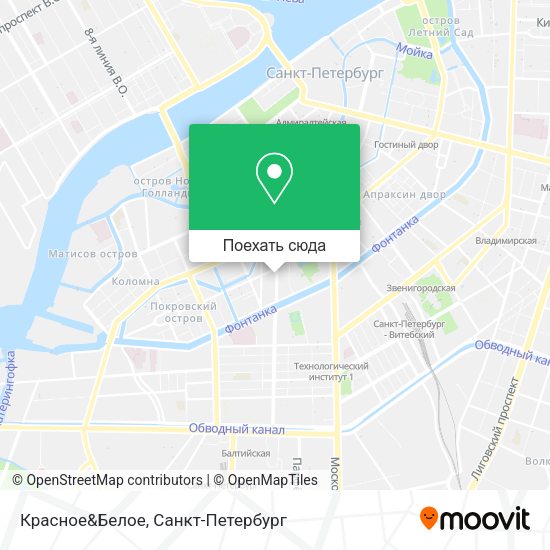 Карта Красное&Белое