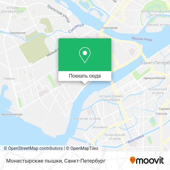 Карта Монастырские пышки