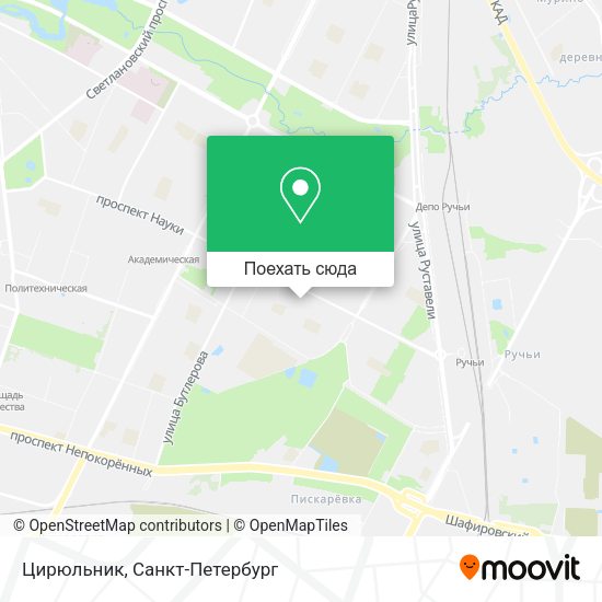 Карта Цирюльник