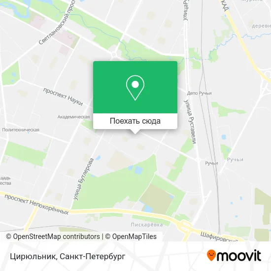 Карта Цирюльник