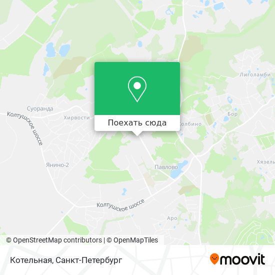 Карта Котельная