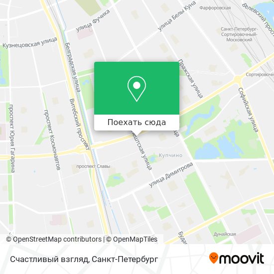 Карта Счастливый взгляд