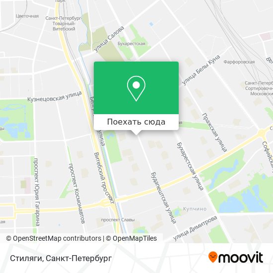 Карта Стиляги