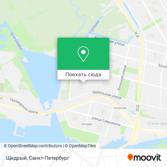 Карта Щедрый