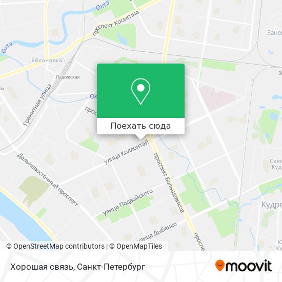 Карта Хорошая связь