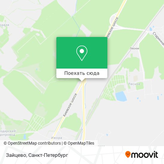 Карта Зайцево