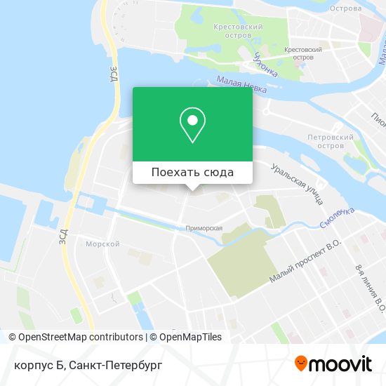 Карта корпус Б