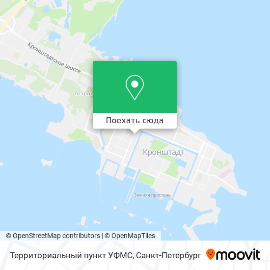 Карта Территориальный пункт УФМС