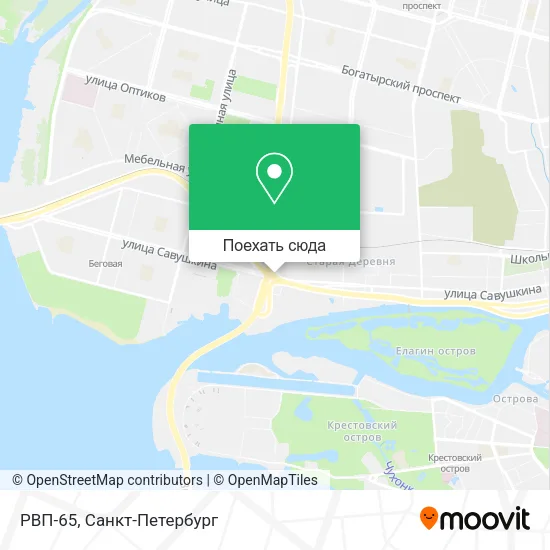 Карта РВП-65