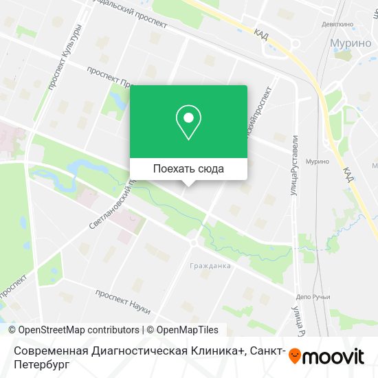 Карта Современная Диагностическая Клиника+