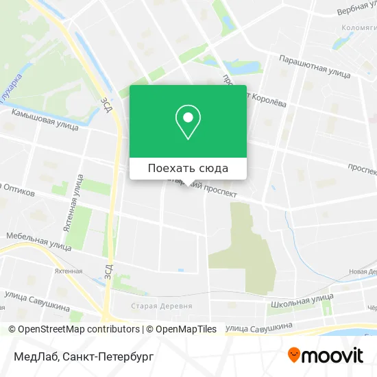 Карта МедЛаб