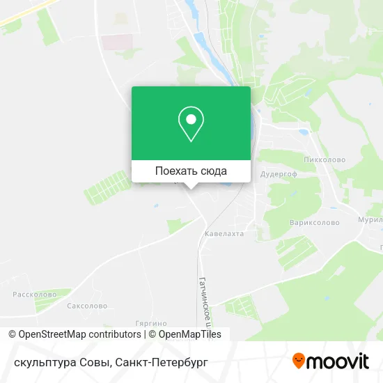 Карта скульптура Совы