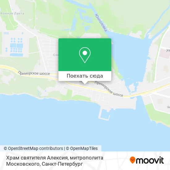 Карта Храм святителя Алексия, митрополита Московского