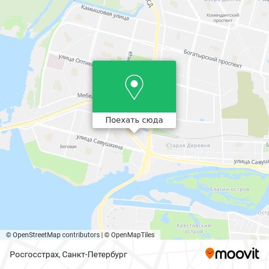 Карта Росгосстрах