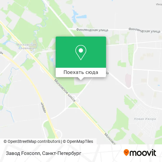 Карта Завод Foxconn