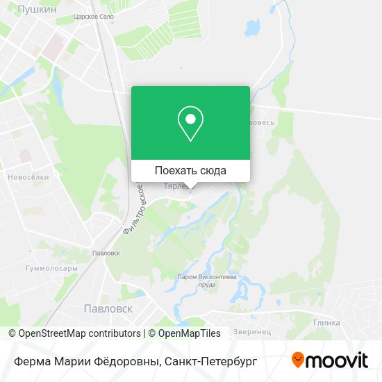 Карта Ферма Марии Фёдоровны