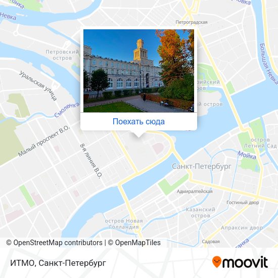 Карта ИТМО