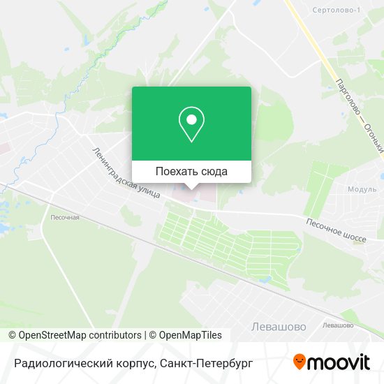 Карта Радиологический корпус