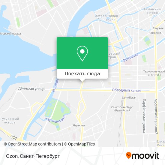 Карта Ozon