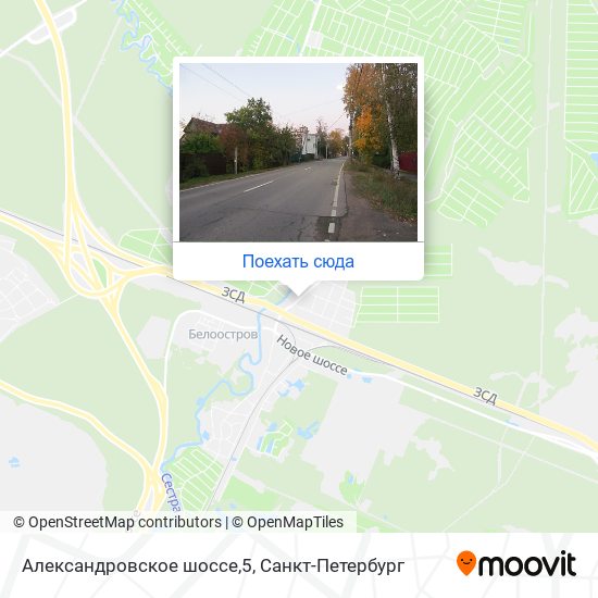 Карта Александровское шоссе,5