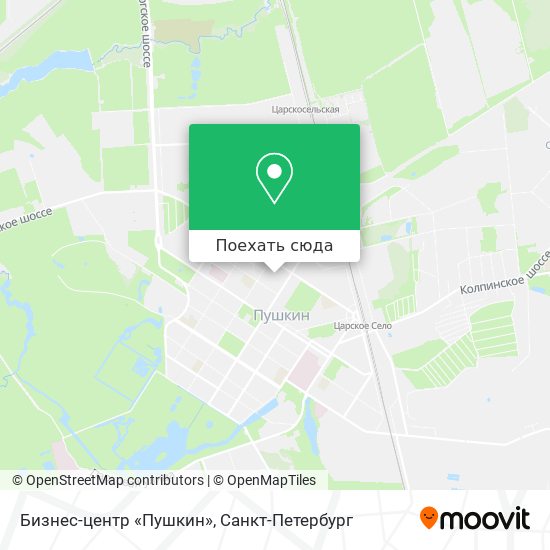 Карта Бизнес-центр «Пушкин»