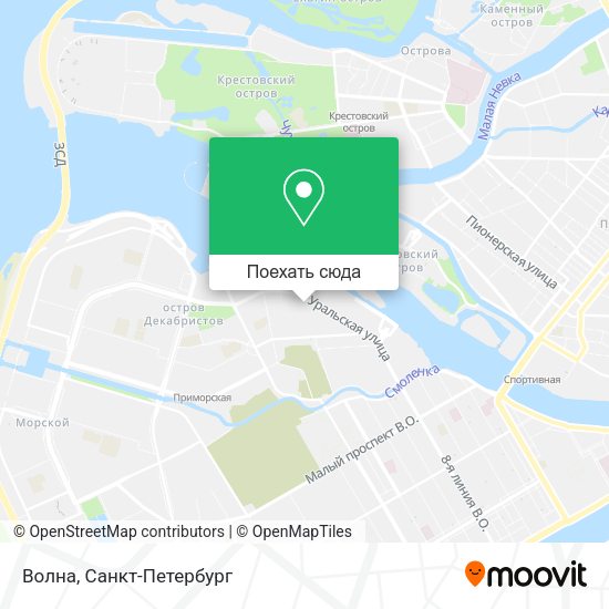 Карта Волна