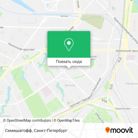 Карта Семишагофф