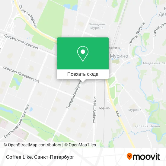 Карта Coffee Like