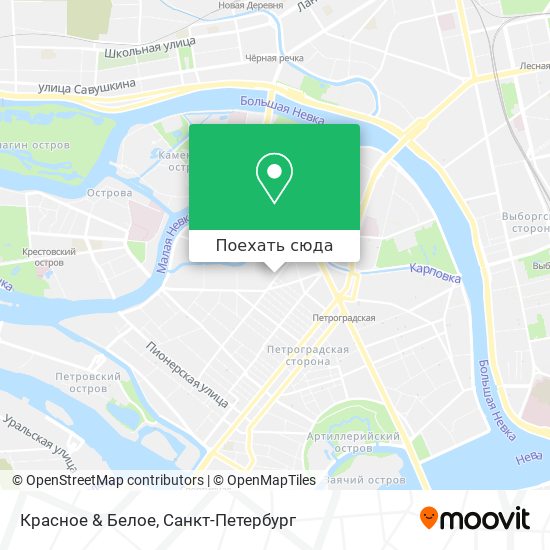 Карта Красное & Белое