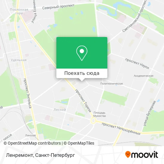 Карта Ленремонт