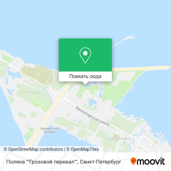 Карта Поляна ""Грозовой перевал""