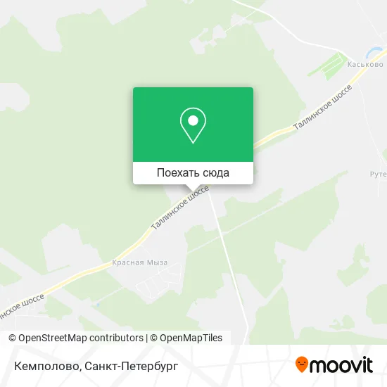 Карта Кемполово