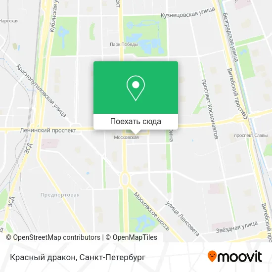 Карта Красный дракон